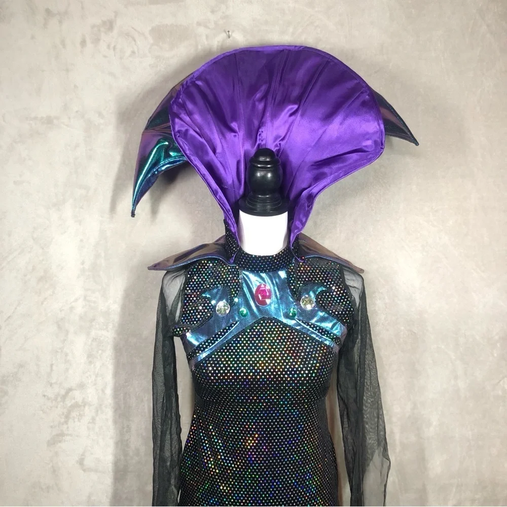 Chasing Fireflies Alien Empress Costume Kids 10 Evil Villain Sparkle Sorceress